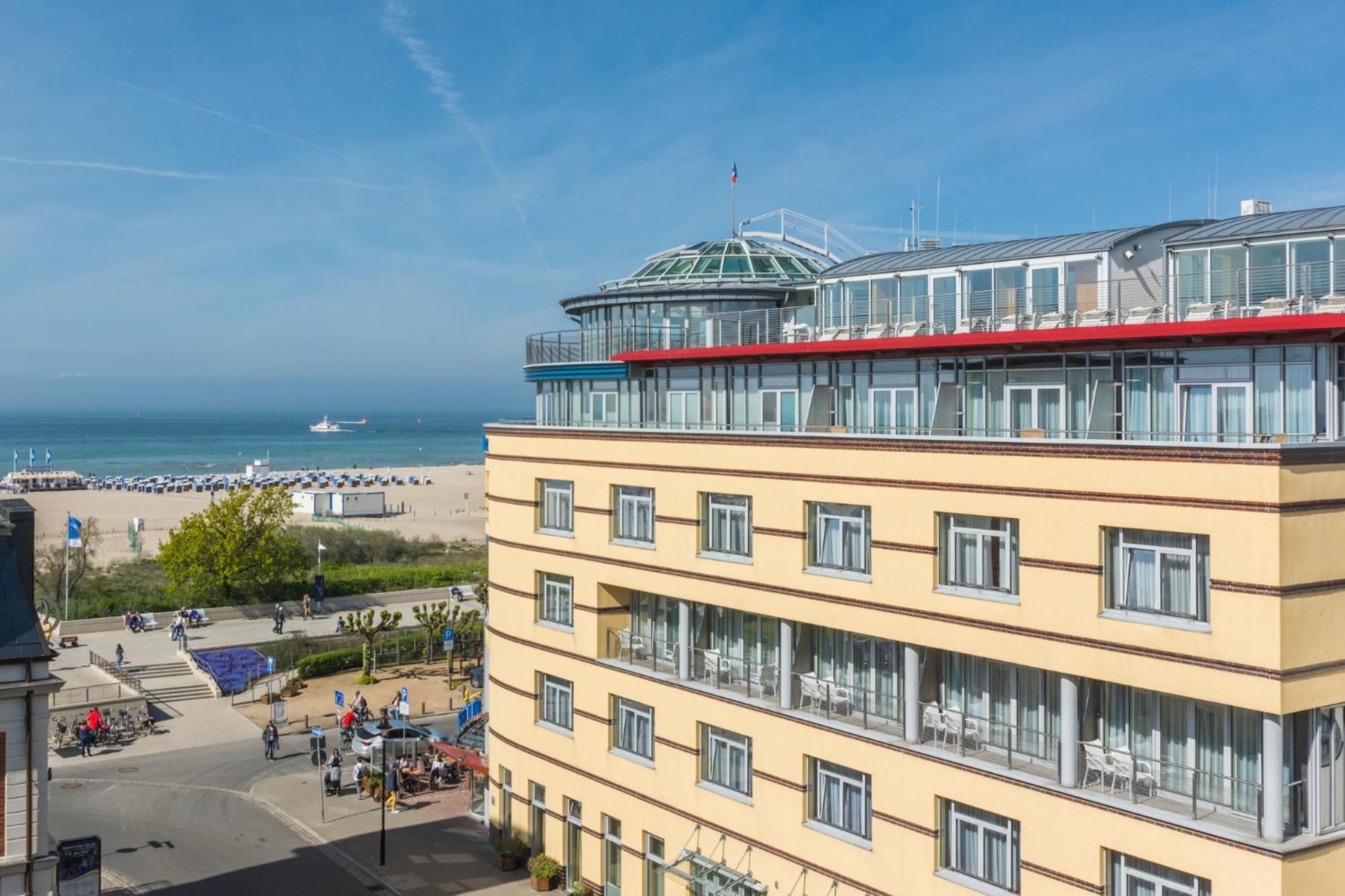 Strand-Hotel Hübner Rostock Exterior foto